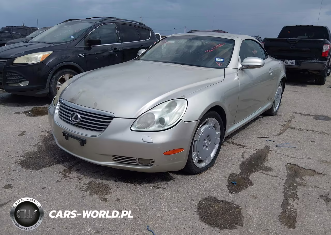 2002 Lexus Sc 430 VIN:JTHFN48Y020008162 - 2