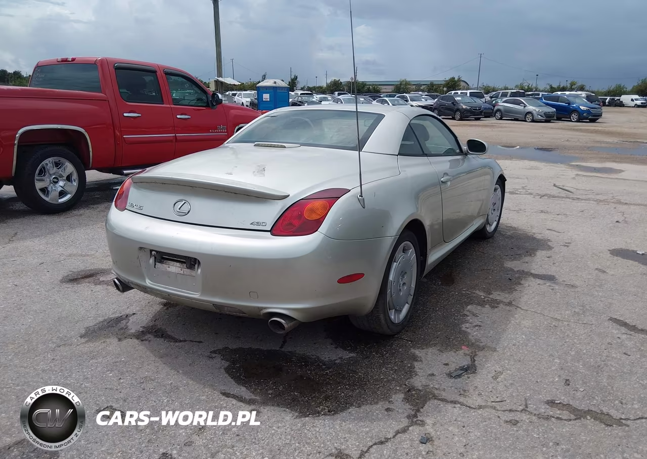 2002 Lexus Sc 430 VIN:JTHFN48Y020008162 - 4