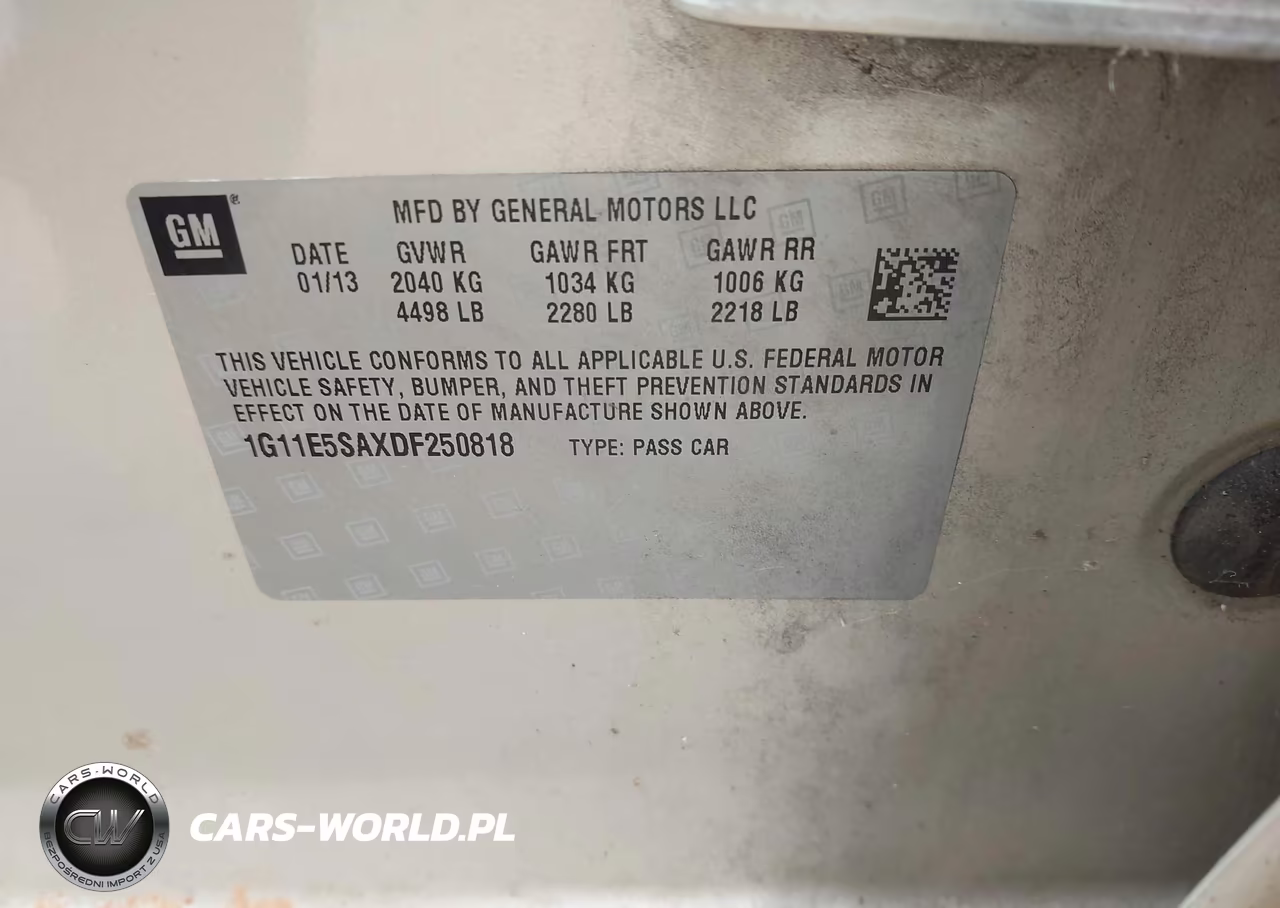 2013 Chevrolet Malibu 2Lt VIN:1G11E5SAXDF250818 - 9