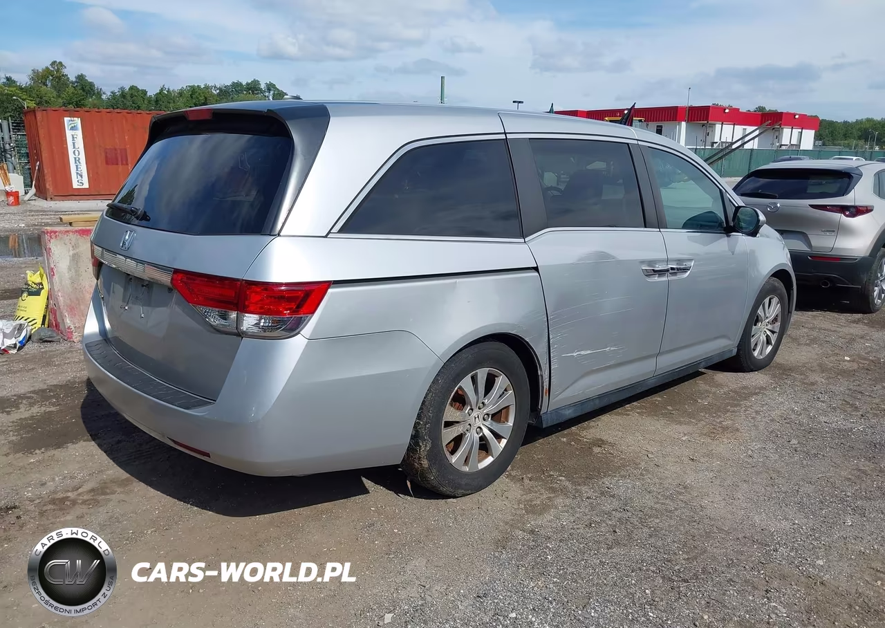 2015 Honda Odyssey Ex-L VIN:5FNRL5H68FB053303 - 4