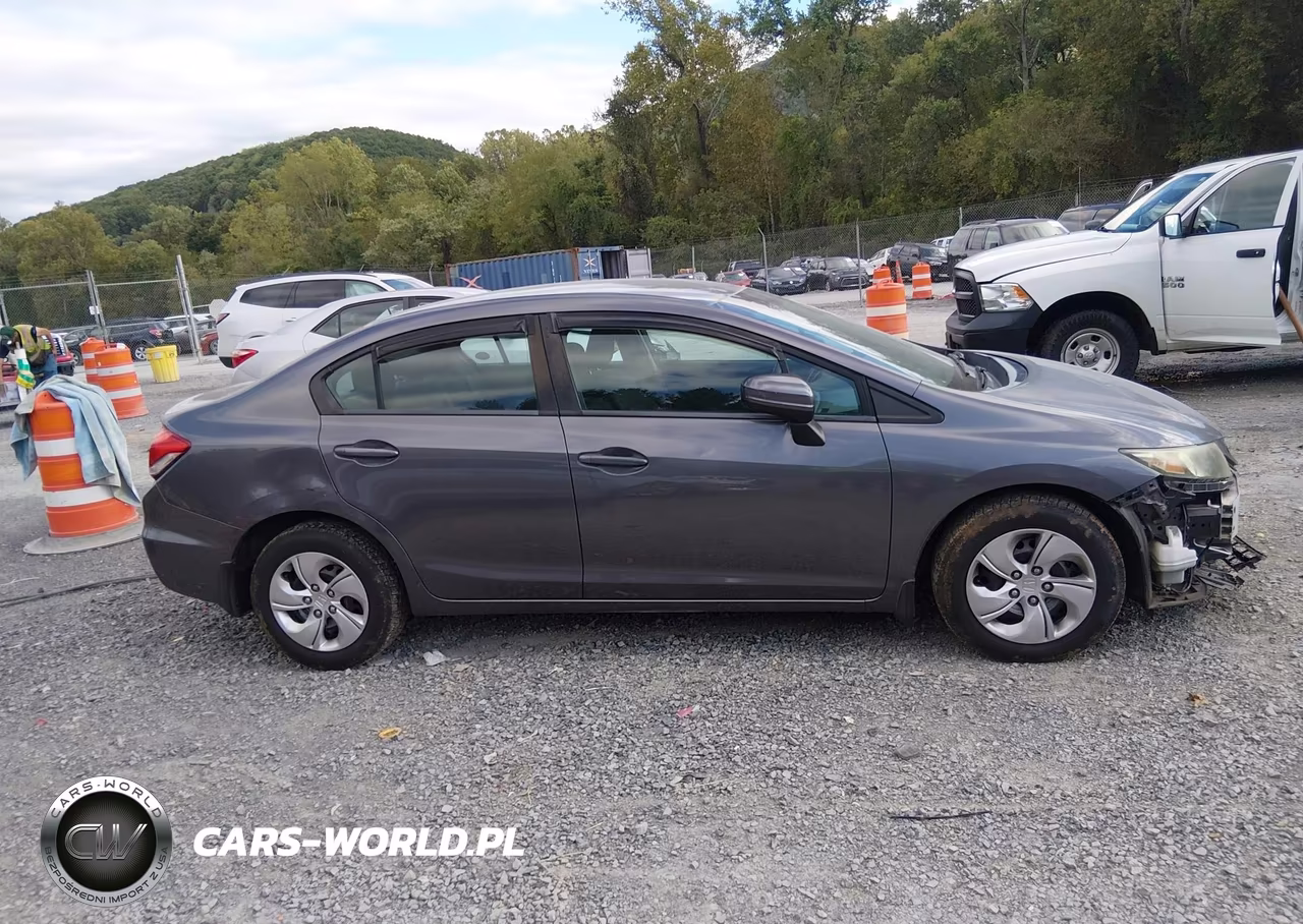 2014 Honda Civic Lx VIN:19XFB2F53EE071744 - 13