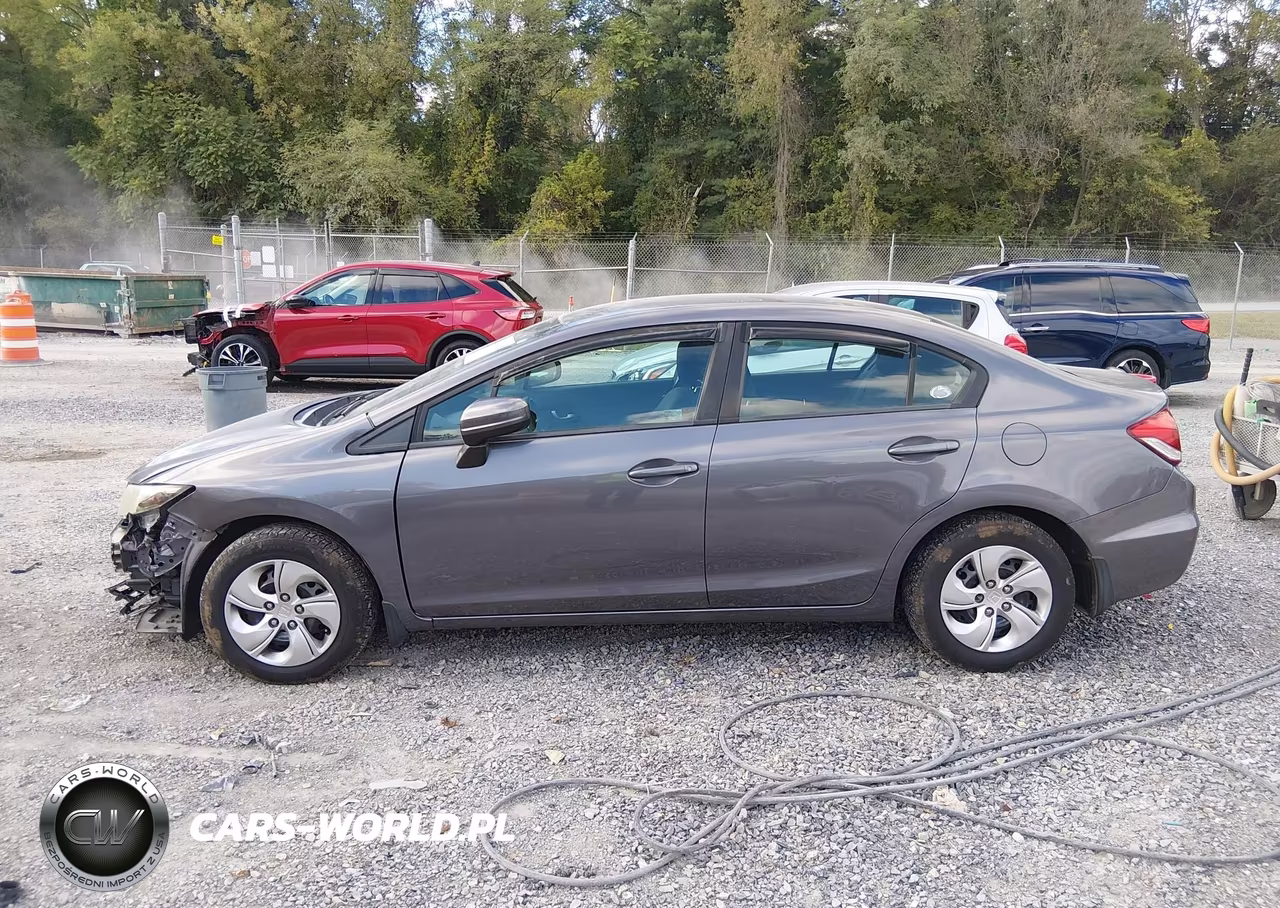 2014 Honda Civic Lx VIN:19XFB2F53EE071744 - 14