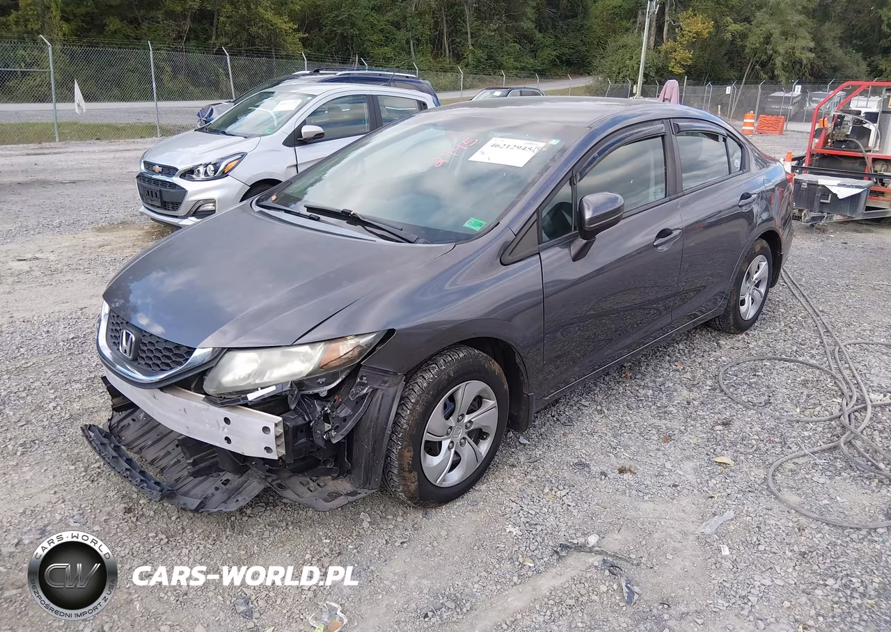 2014 Honda Civic Lx VIN:19XFB2F53EE071744 - 2