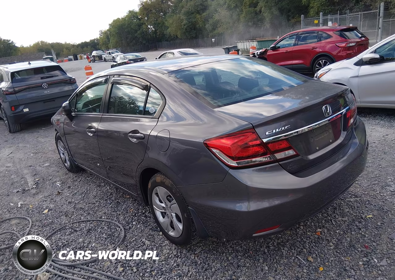 2014 Honda Civic Lx VIN:19XFB2F53EE071744 - 3