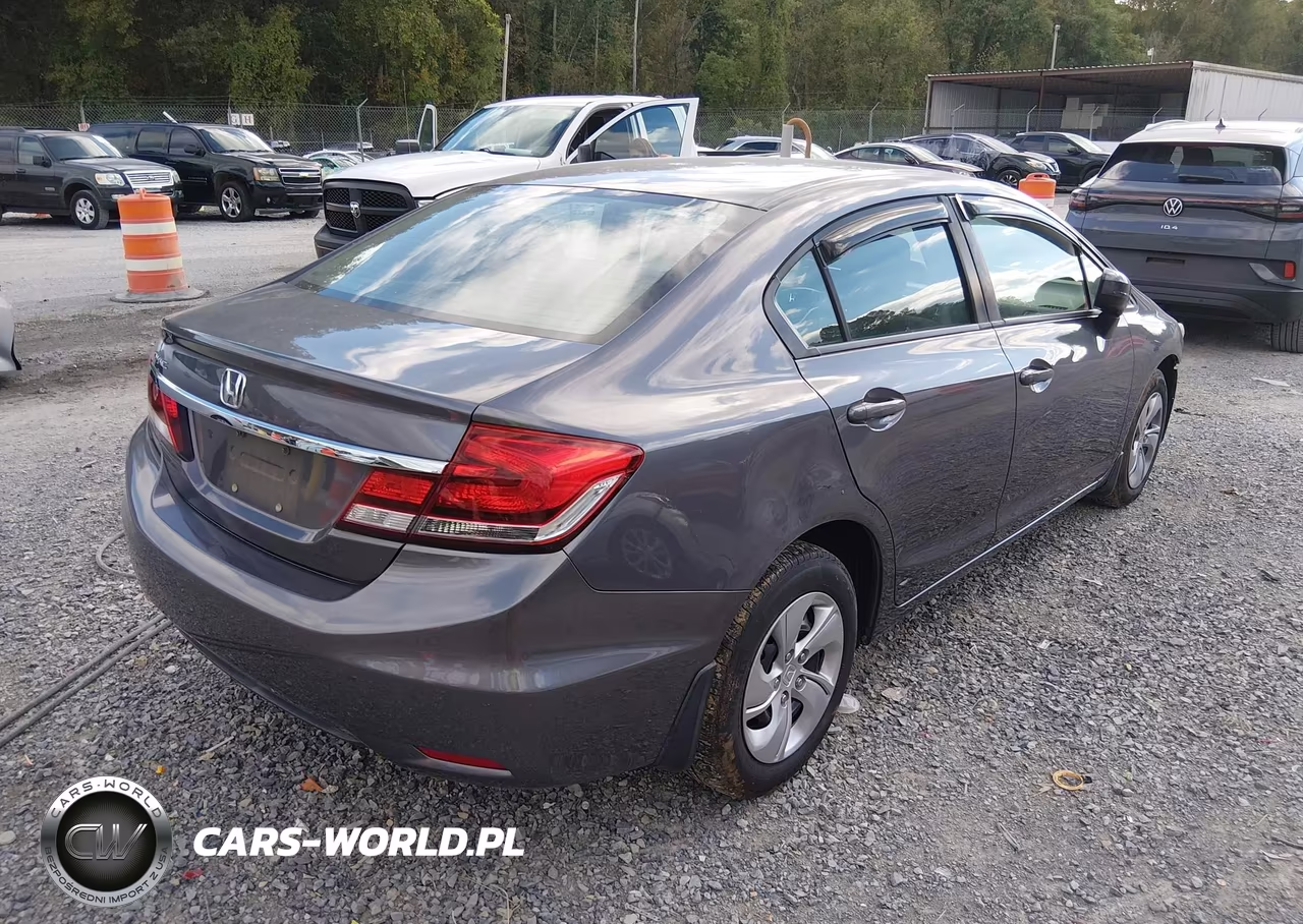 2014 Honda Civic Lx VIN:19XFB2F53EE071744 - 4