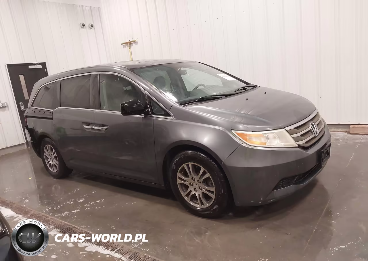 2011 Honda Odyssey Ex-L VIN:5FNRL5H62BB022820 - 14
