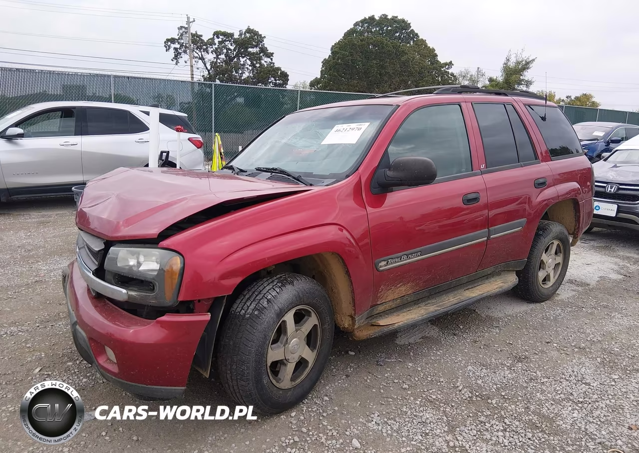 2002 Chevrolet Trailblazer Lt VIN:1GNDT13SX22180176 - 2