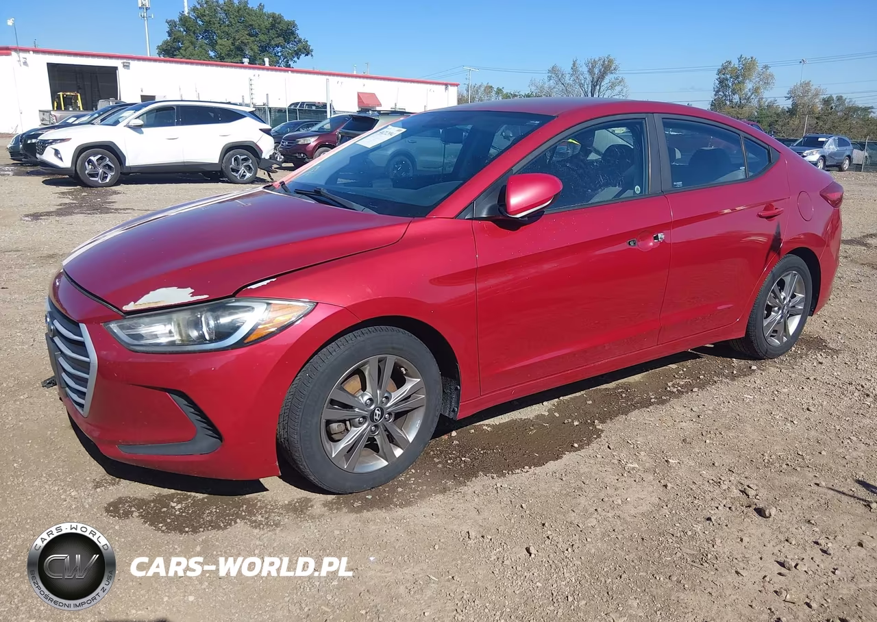 2017 Hyundai Elantra Se VIN:KMHD84LF7HU410697 - 2