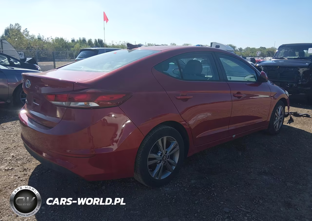 2017 Hyundai Elantra Se VIN:KMHD84LF7HU410697 - 4