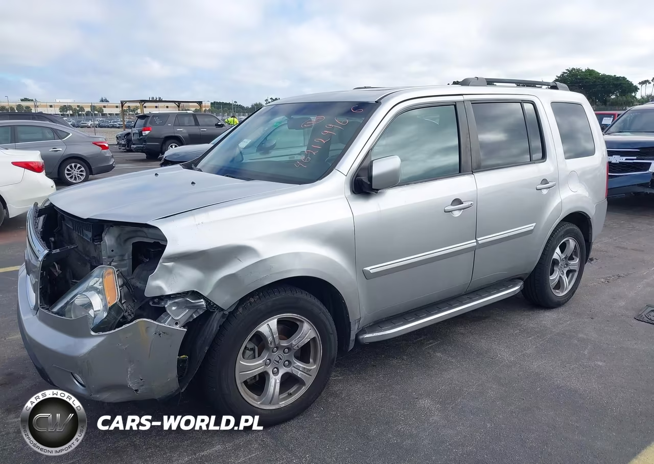 2011 Honda Pilot Ex-L VIN:5FNYF3H56BB052076 - 2