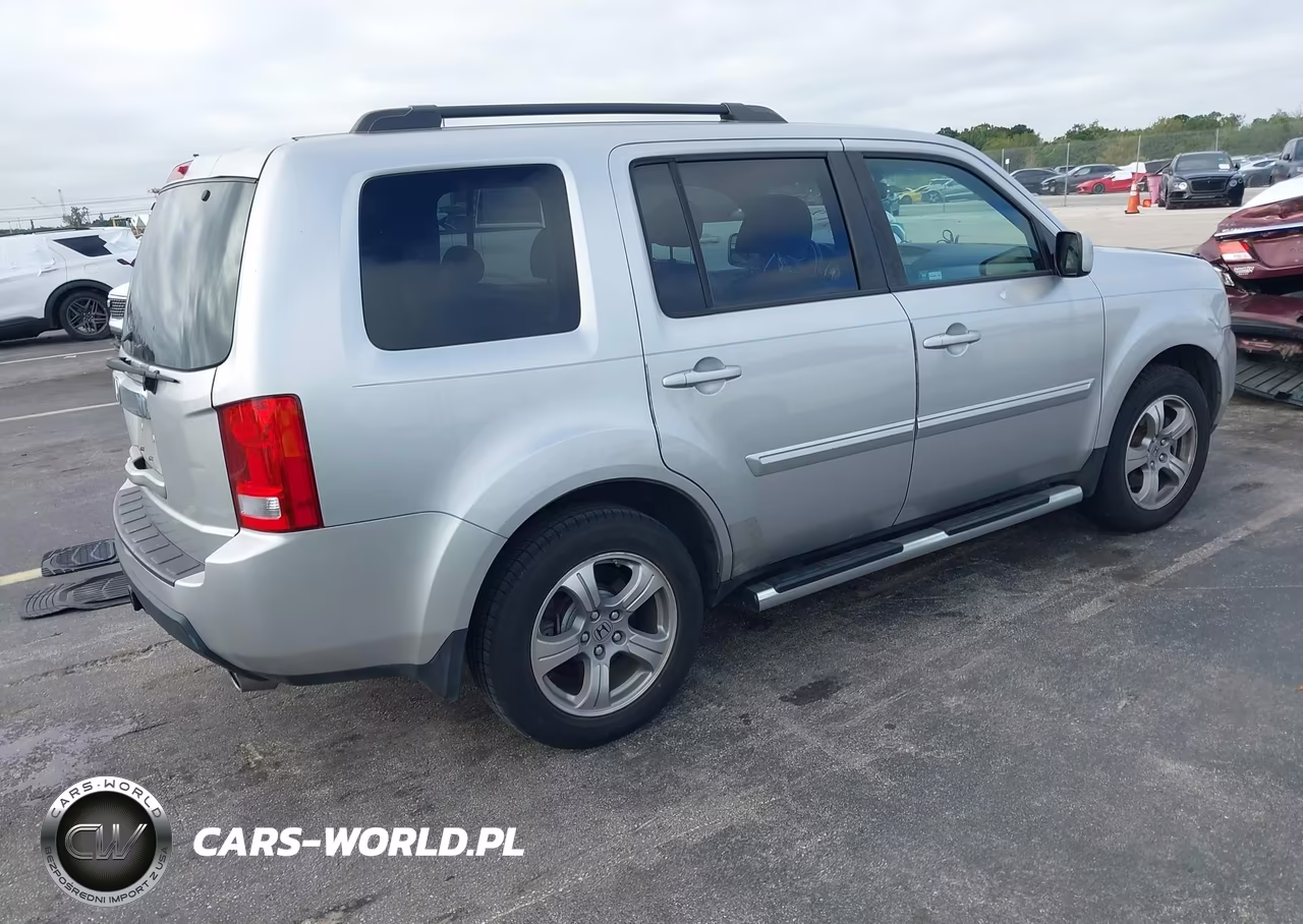 2011 Honda Pilot Ex-L VIN:5FNYF3H56BB052076 - 4
