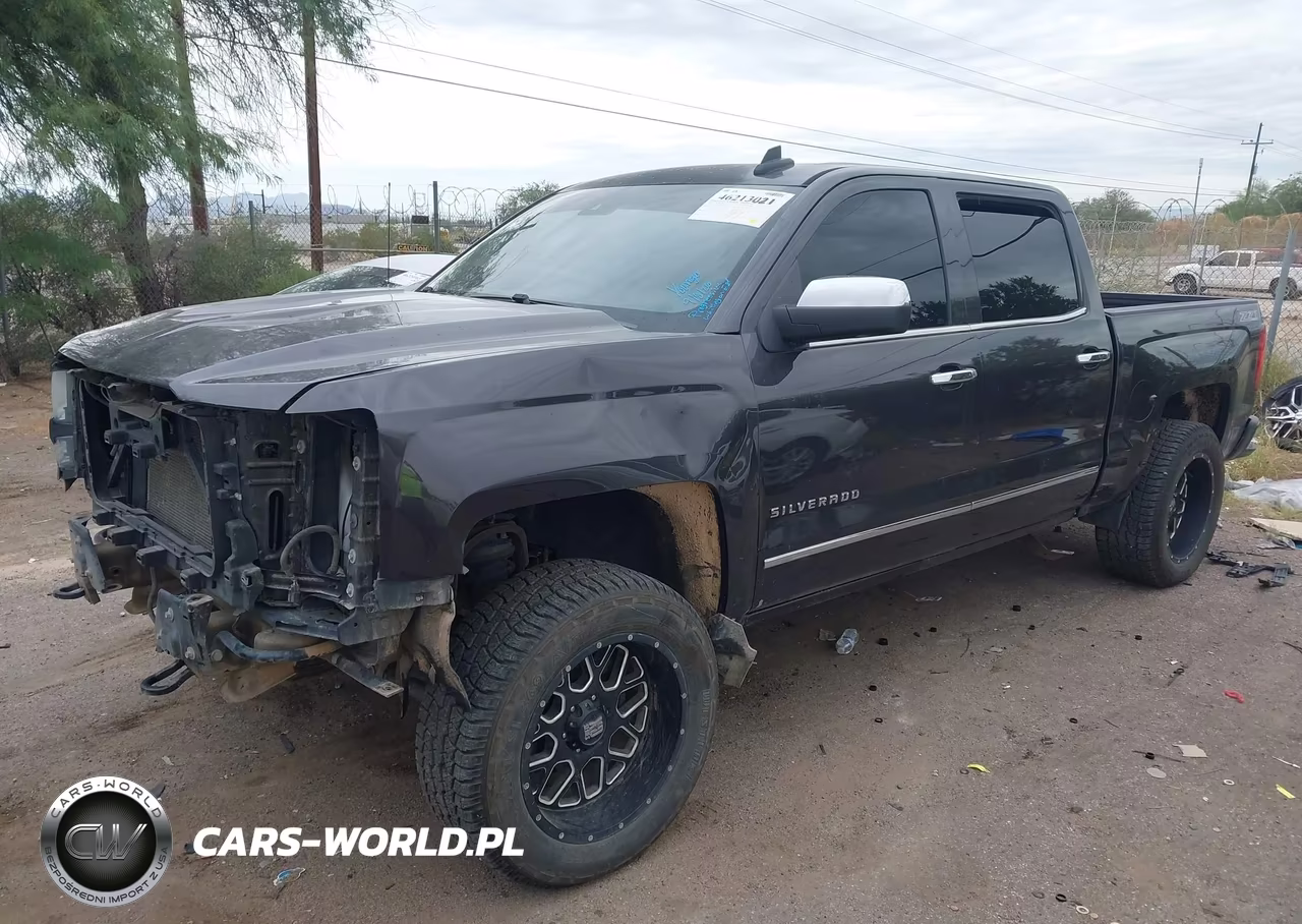 2016 Chevrolet Silverado 1500 Ltz VIN:3GCUKSEC3GG320378 - 2