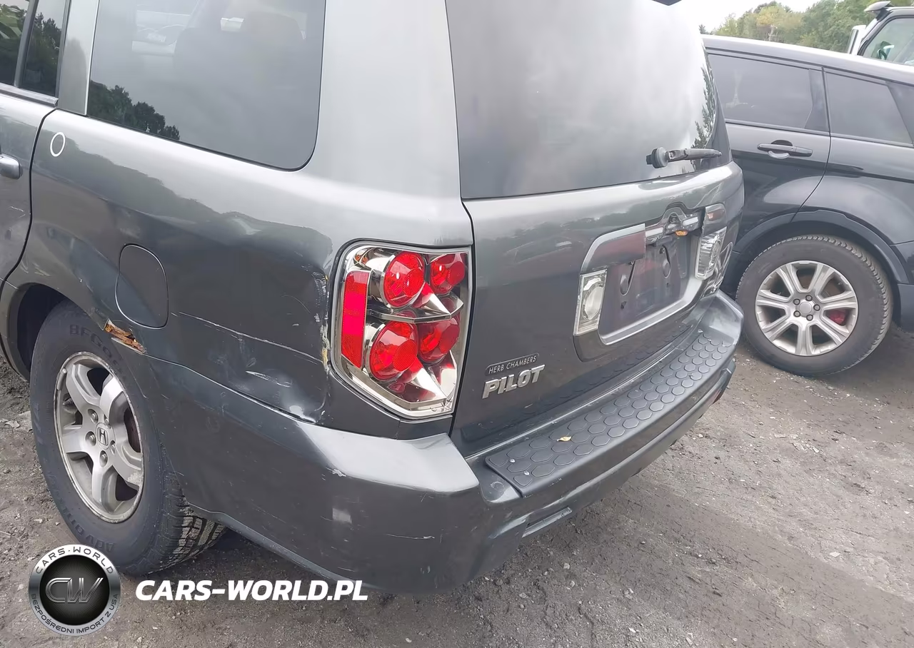 2007 Honda Pilot Ex-L VIN:2HKYF18547H500523 - 6