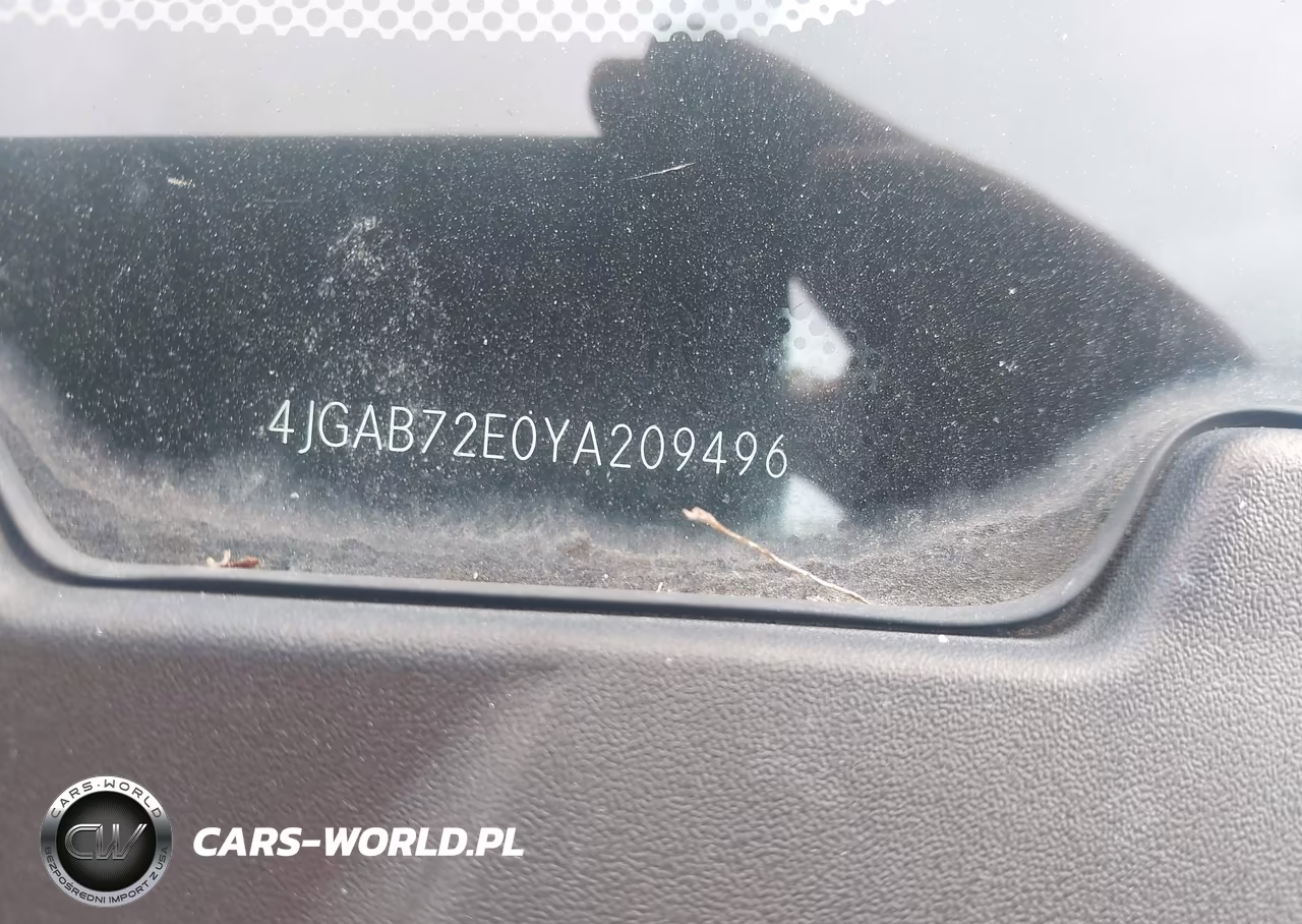 2000 Mercedes-Benz M-Class VIN:4JGAB72E0YA209496 - 9