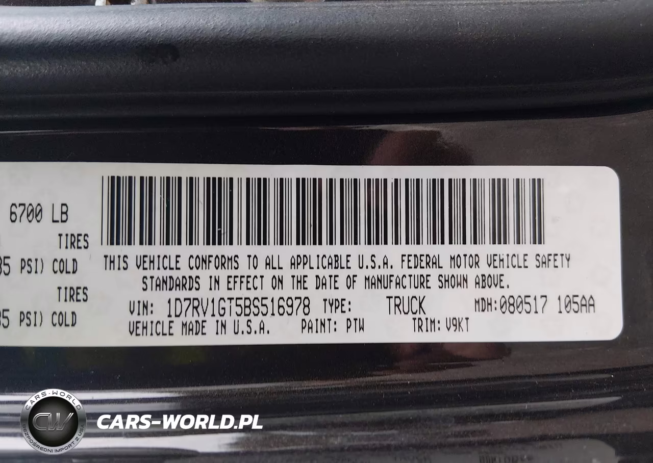 2011 Ram Ram 1500 Slt VIN:1D7RV1GT5BS516978 - 9