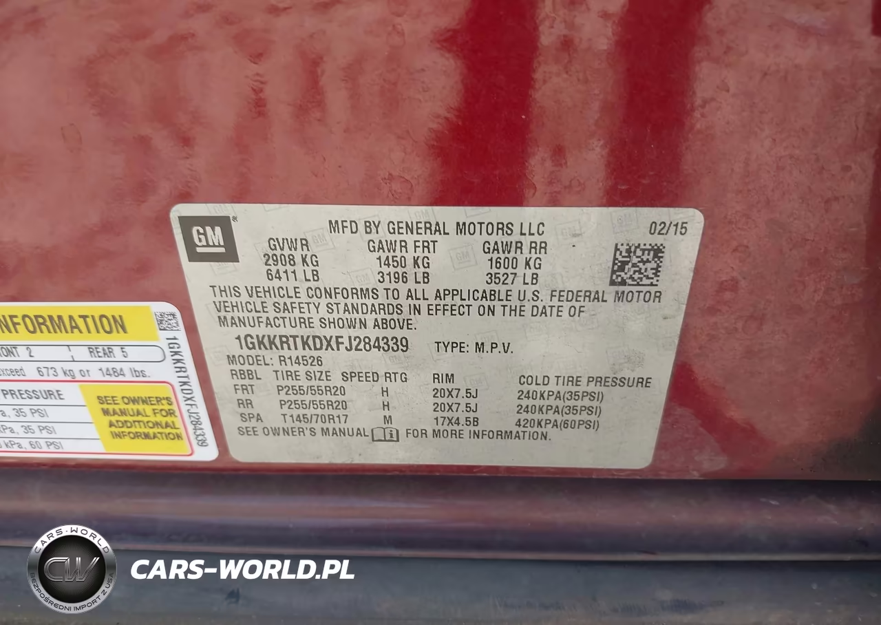 2015 GMC Acadia Denali VIN:1GKKRTKDXFJ284339 - 9