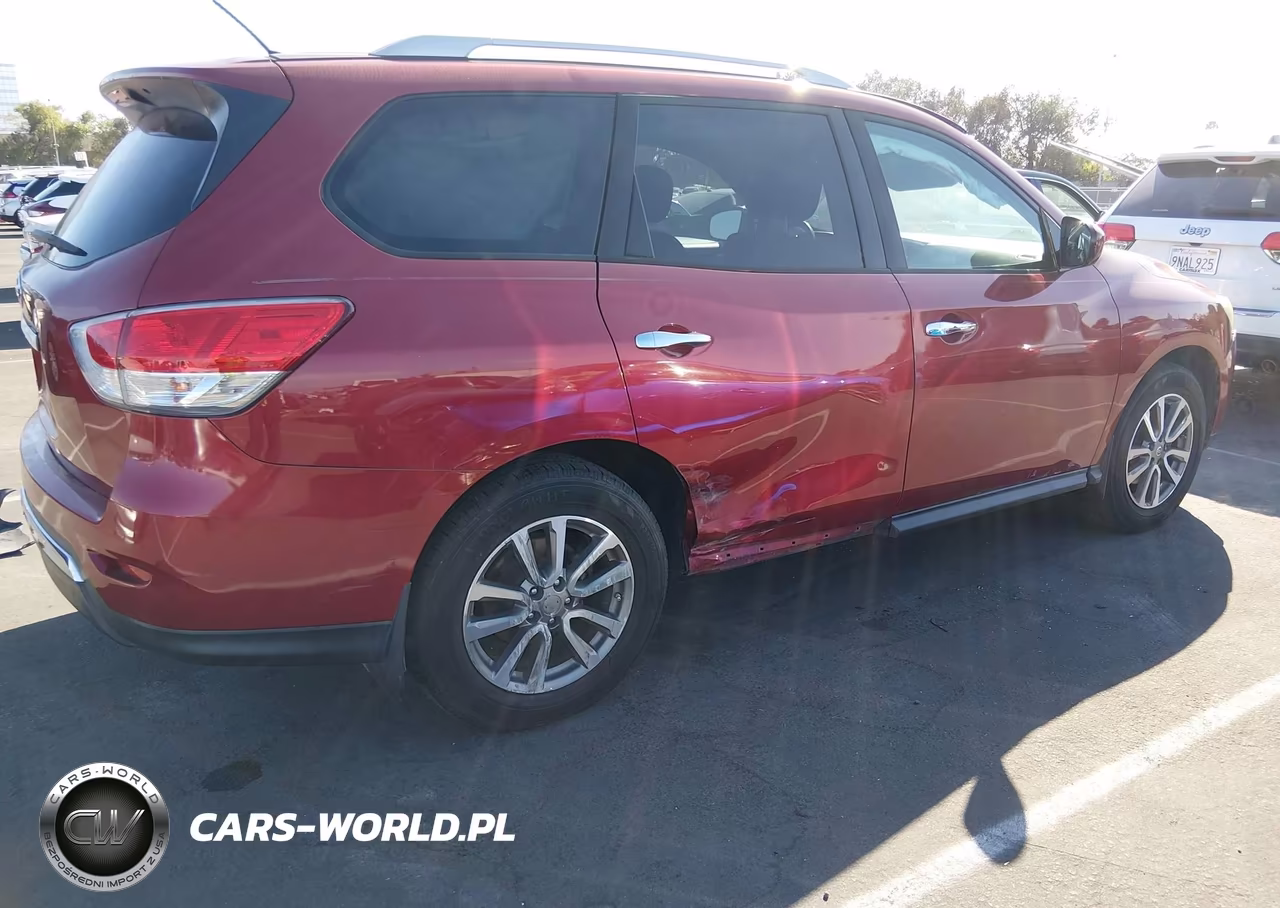 2015 Nissan Pathfinder S VIN:5N1AR2MN8FC722668 - 4