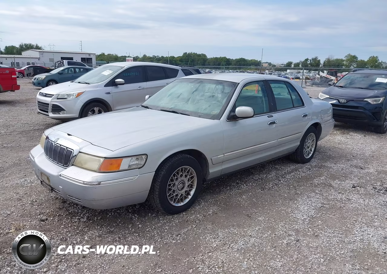 2001 Mercury Grand Marquis Gs VIN:2MEFM74W51X637974 - 2