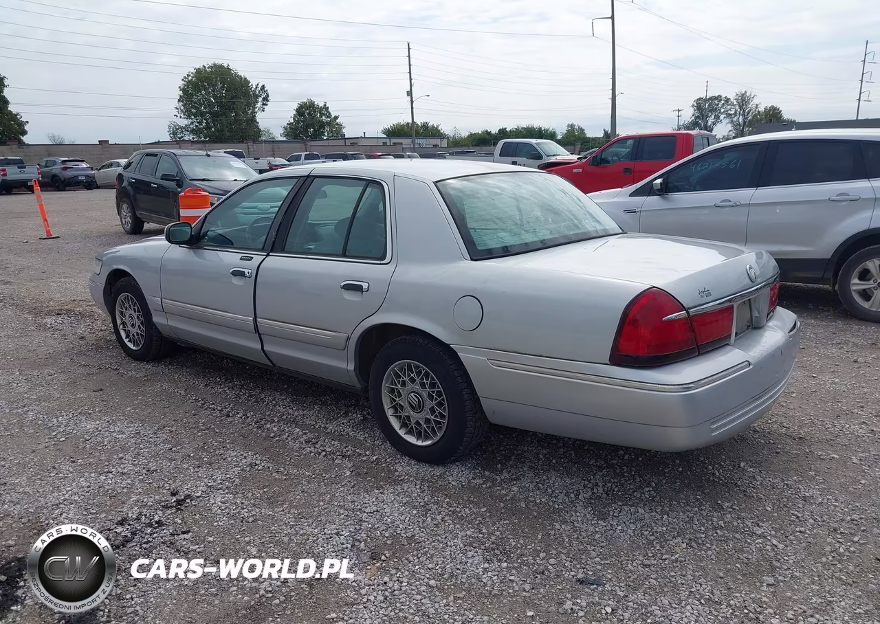 2001 Mercury Grand Marquis Gs VIN:2MEFM74W51X637974 - 3