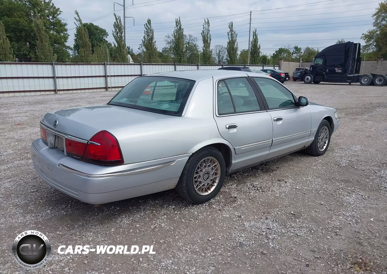 2001 Mercury Grand Marquis Gs VIN:2MEFM74W51X637974 - 4