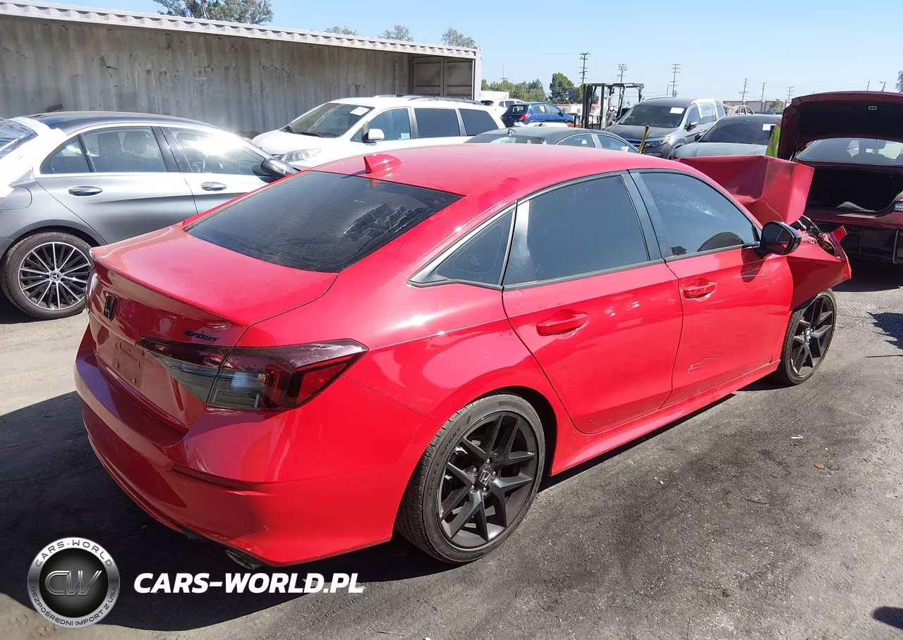 2025 Honda Civic Sport VIN:2HGFE2F52SH557731 - 4