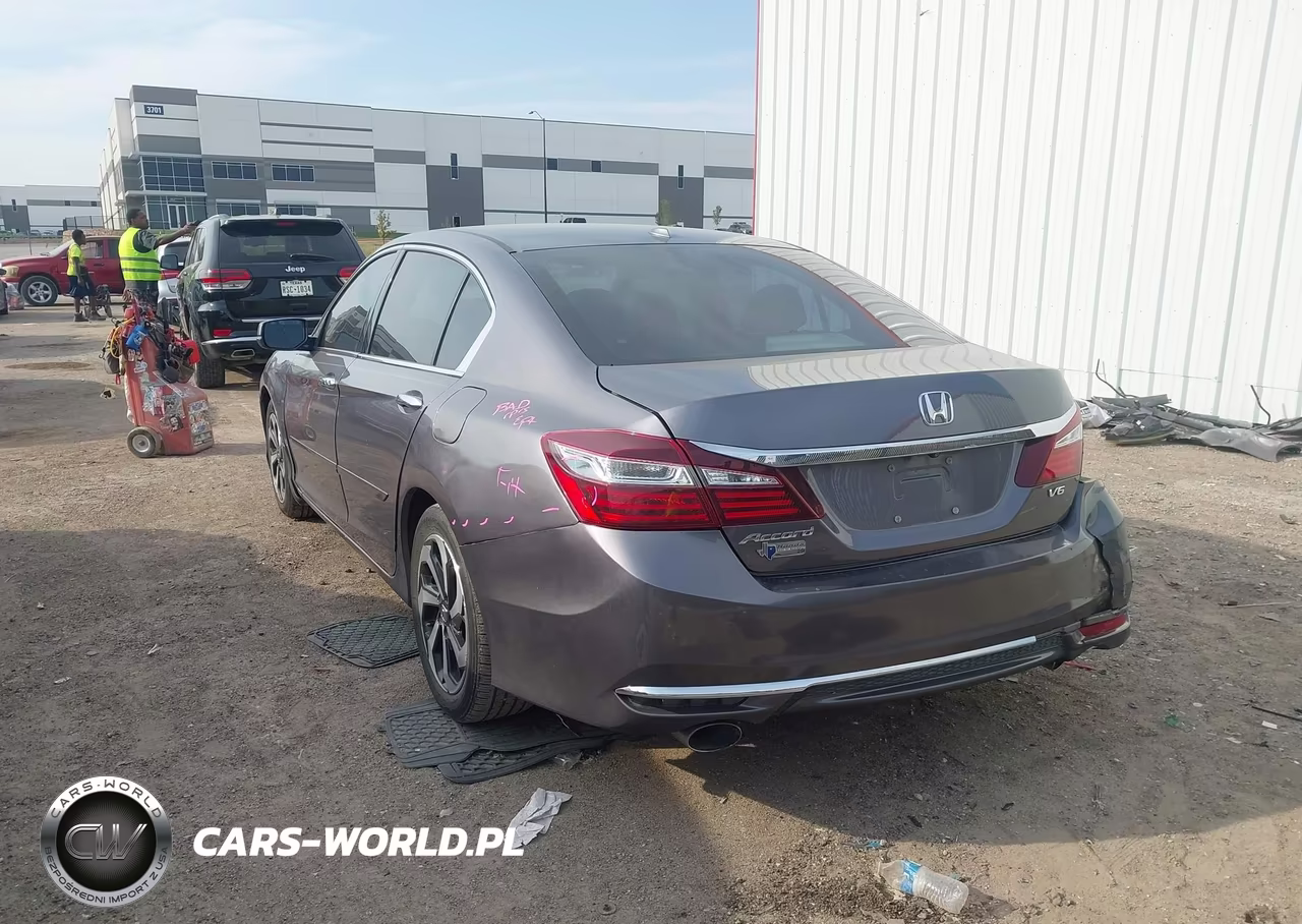 2016 Honda Accord Ex-L V-6 VIN:1HGCR3F8XGA006699 - 3