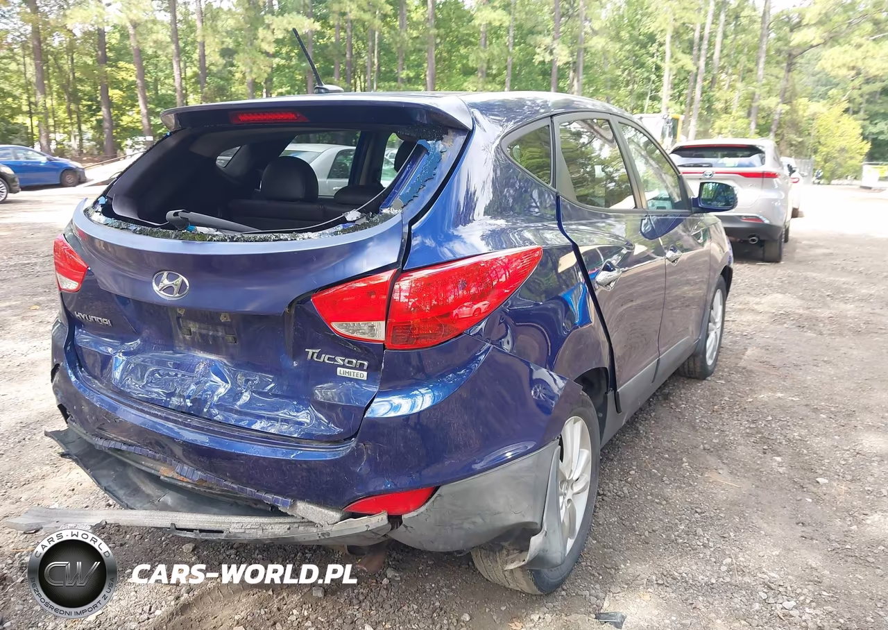 2013 Hyundai Tucson Limited VIN:KM8JU3ACXDU611540 - 4