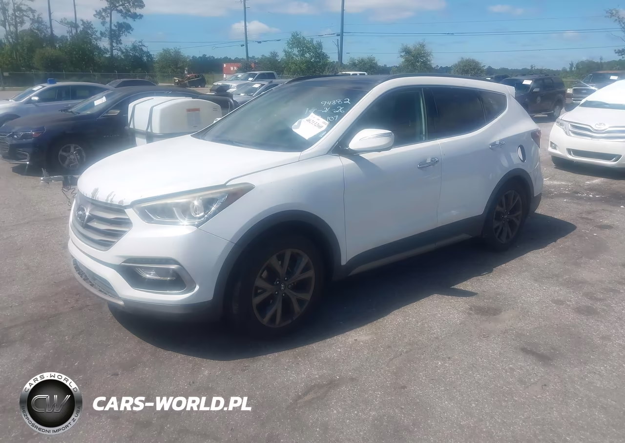 2017 Hyundai Santa Fe Sport 2.0T Ultimate VIN:5XYZW4LA1HG502474 - 2