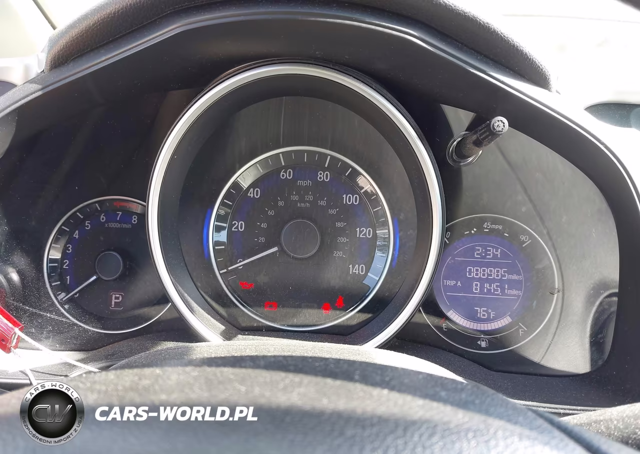 2017 Honda Fit Lx VIN:JHMGK5H5XHS006067 - 7