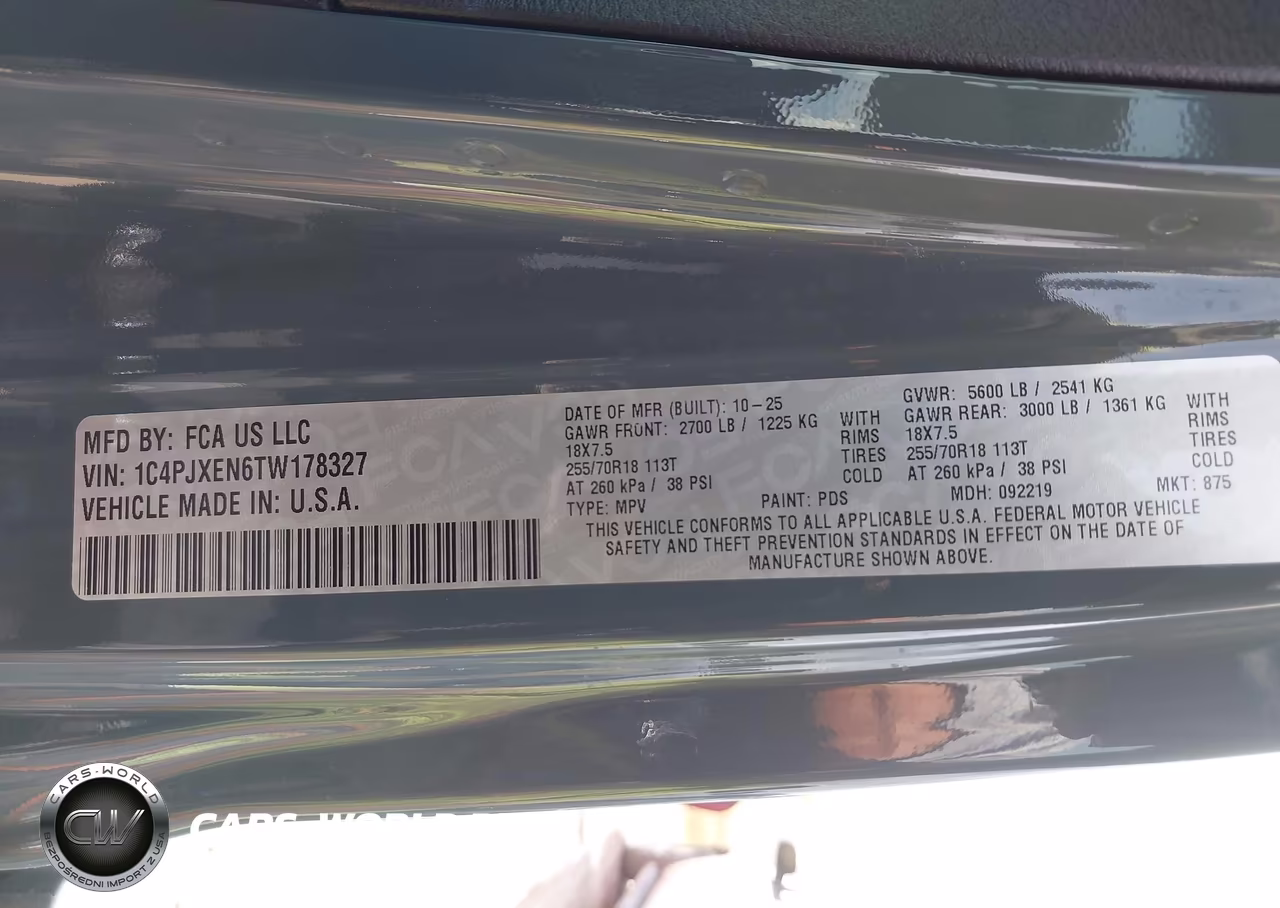 2026 Jeep Wrangler Sahara 4X4 VIN:1C4PJXEN6TW178327 - 9