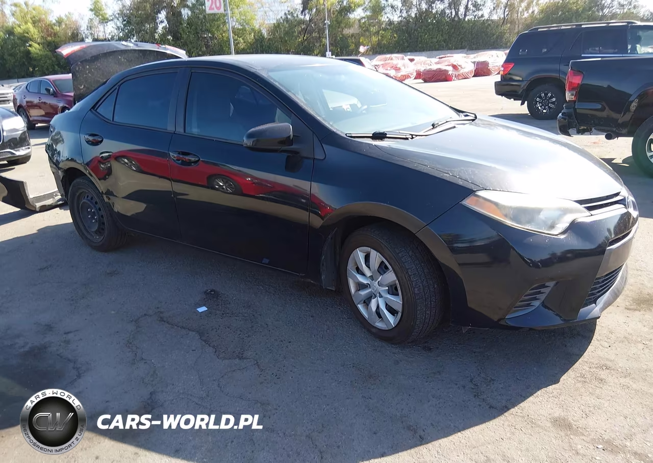 2016 Toyota Corolla Le VIN:5YFBURHE4GP448677 - 1