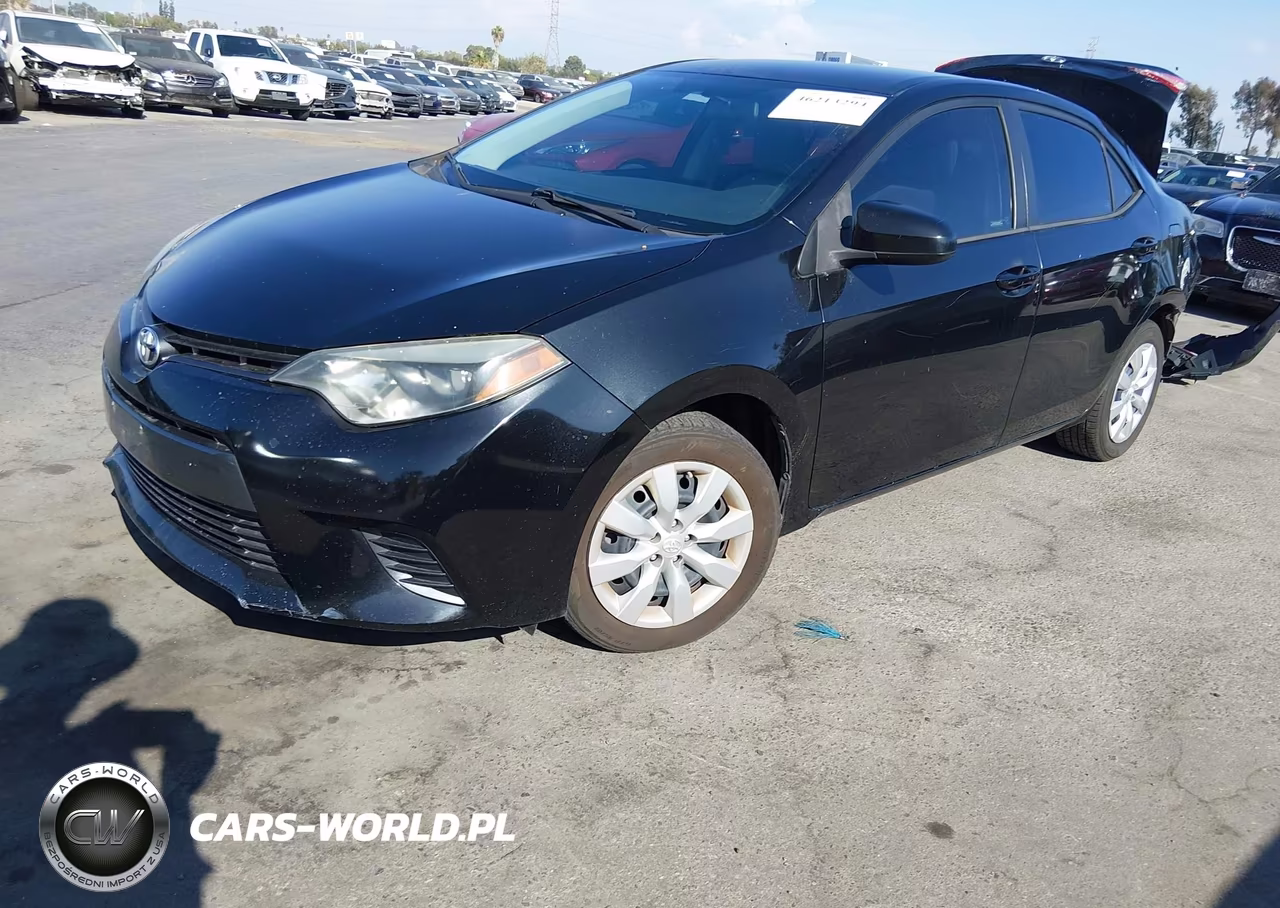 2016 Toyota Corolla Le VIN:5YFBURHE4GP448677 - 2