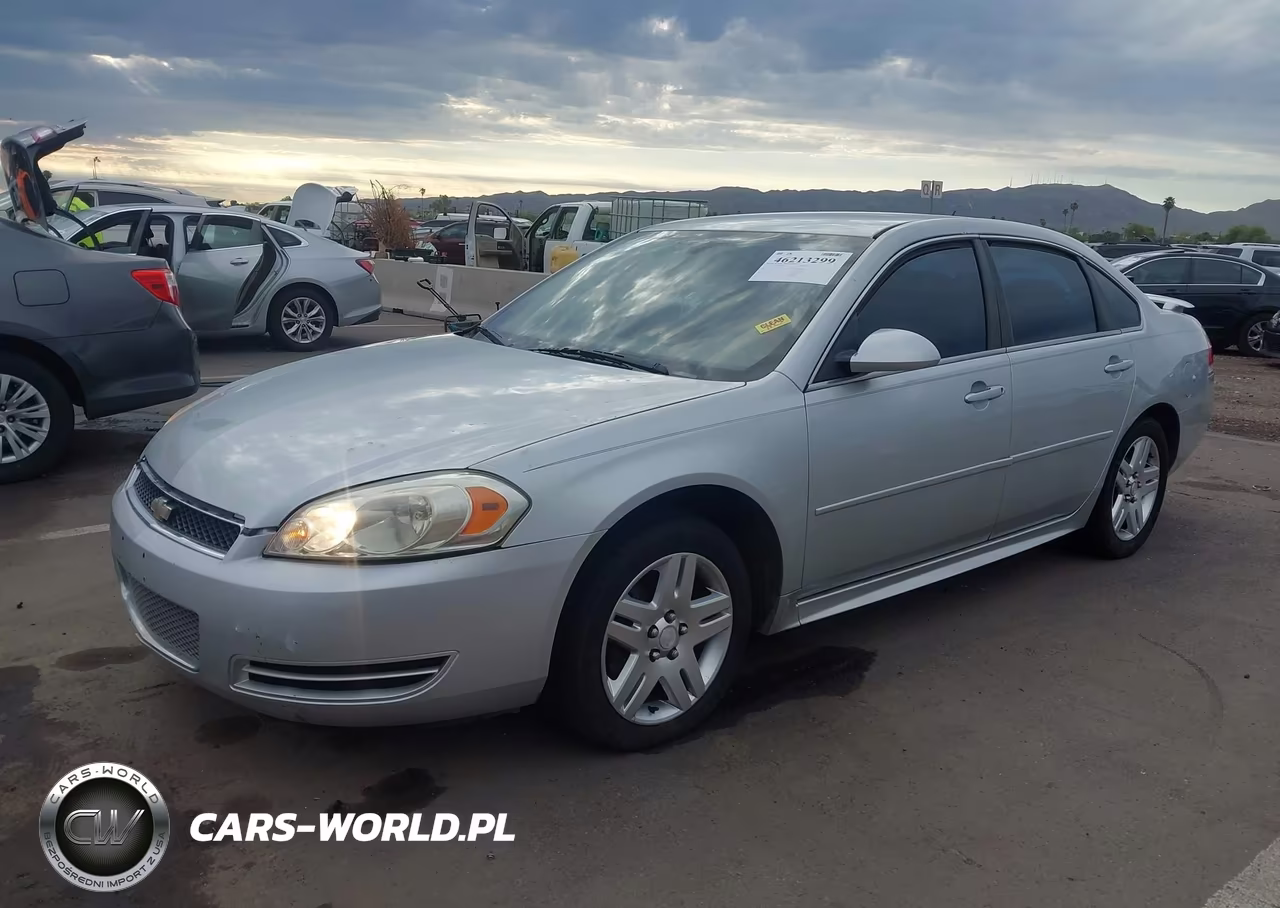 2012 Chevrolet Impala Lt VIN:2G1WB5E30C1213567 - 2