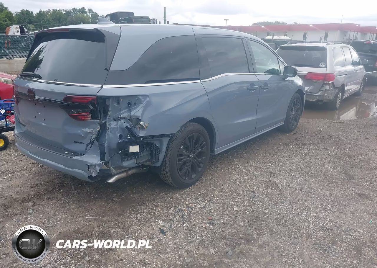 2026 Honda Odyssey Sport-L VIN:5FNRL6H79TB030378 - 4