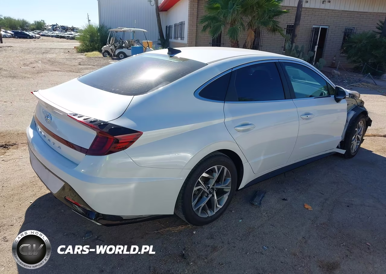 2021 Hyundai Sonata Sel VIN:KMHL64JAXMA149361 - 4