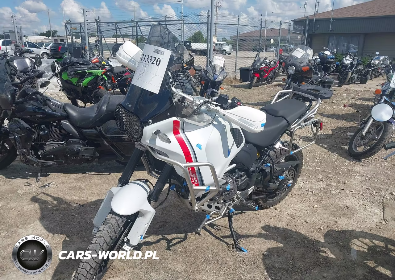 2023 Ducati Desert X VIN:ZDMXANDT0PB001424 - 2