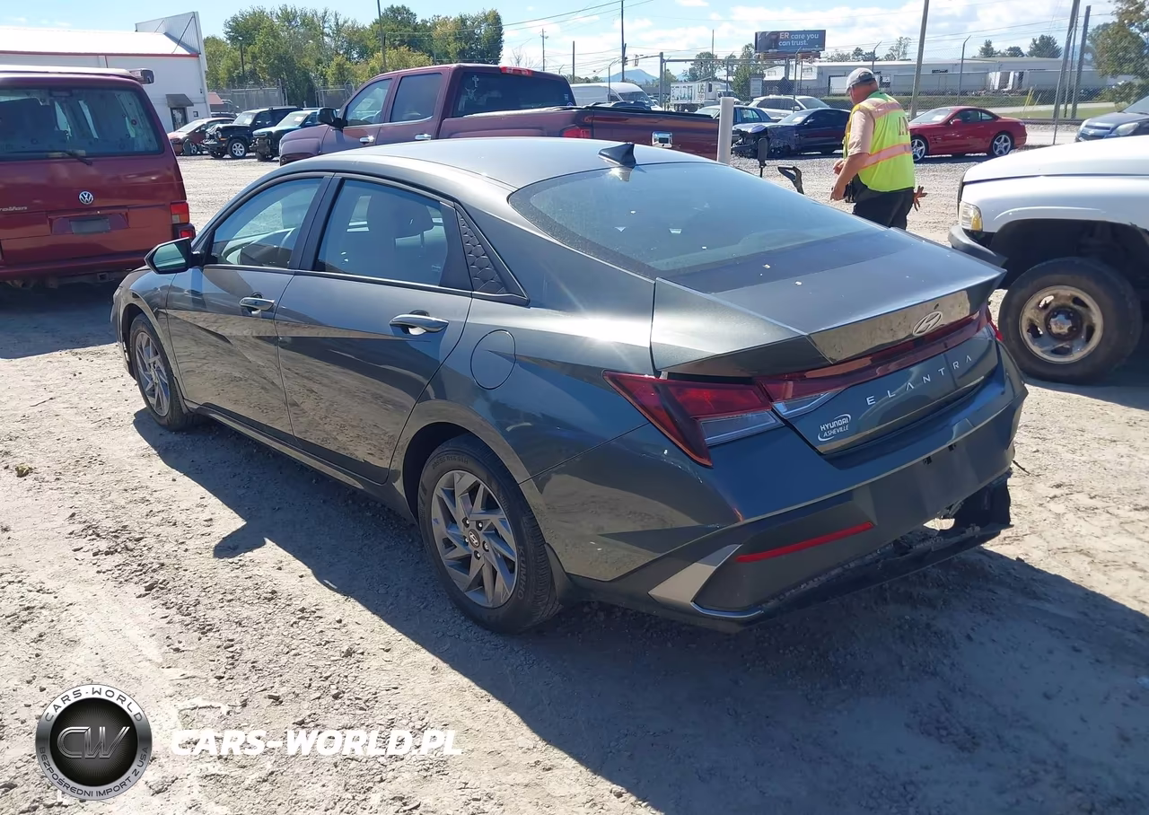 2024 Hyundai Elantra Sel VIN:KMHLM4DGXRU834245 - 3