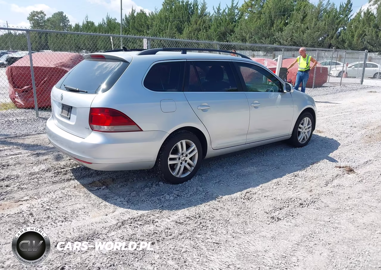 2012 Volkswagen Jetta Sportwagen 2.0L Tdi VIN:3VWPL7AJ1CM664943 - 4