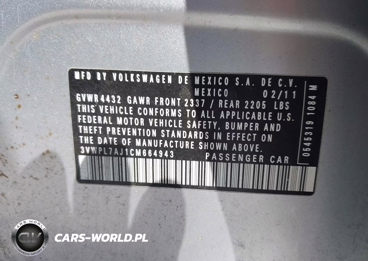 2012 Volkswagen Jetta Sportwagen 2.0L Tdi VIN:3VWPL7AJ1CM664943 - 9