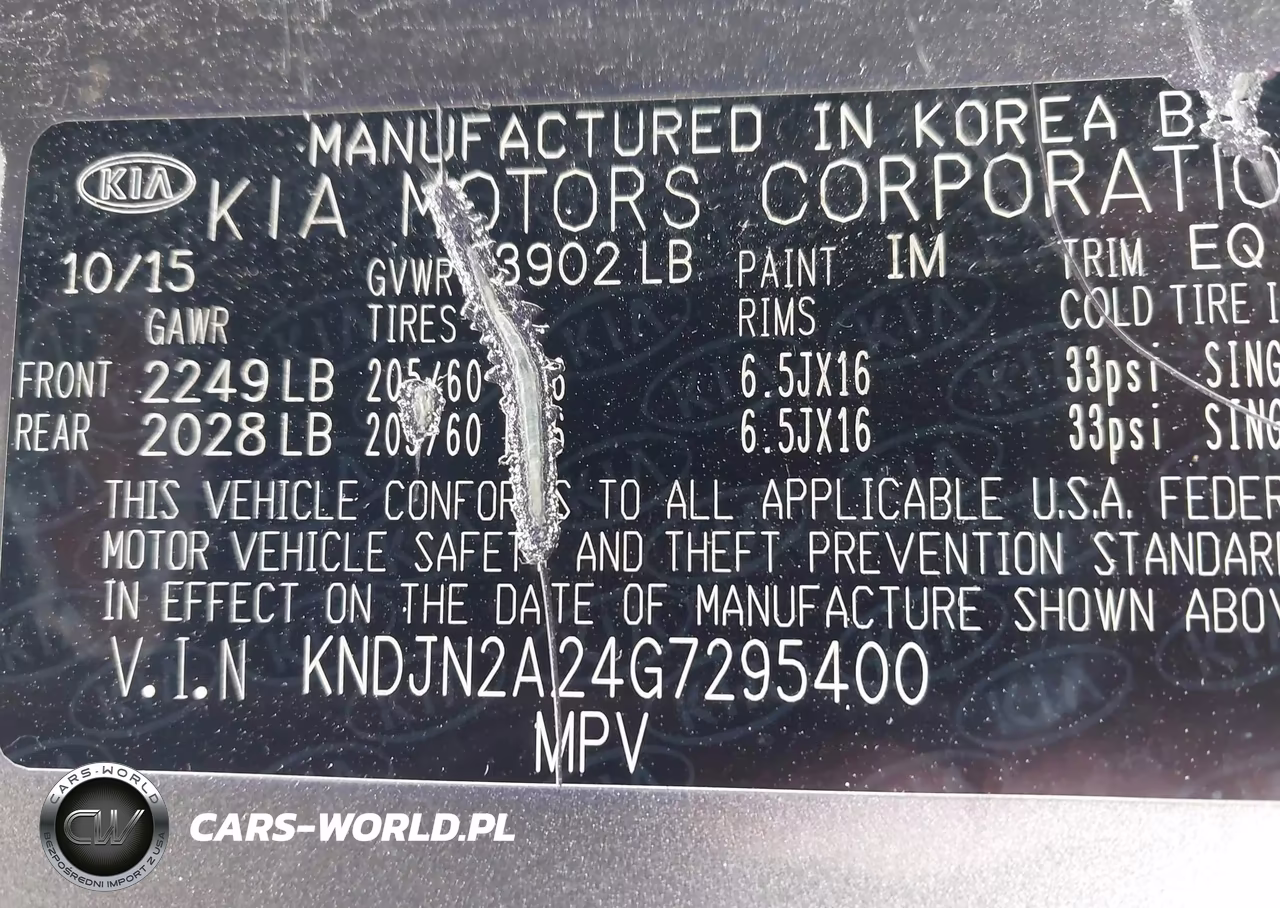 2016 Kia Soul VIN:KNDJN2A24G7295400 - 9