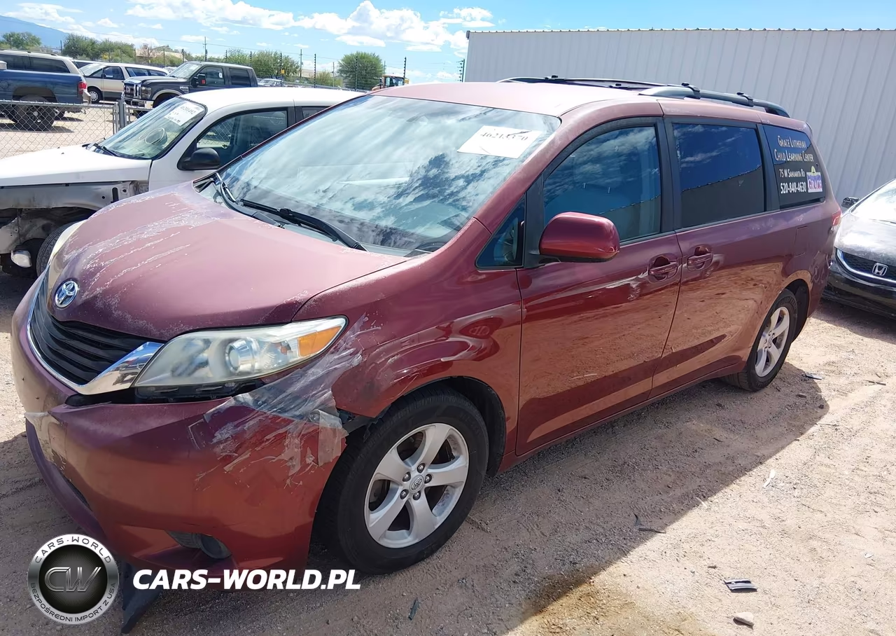 2011 Toyota Sienna Le V6 VIN:5TDKK3DC6BS155404 - 2