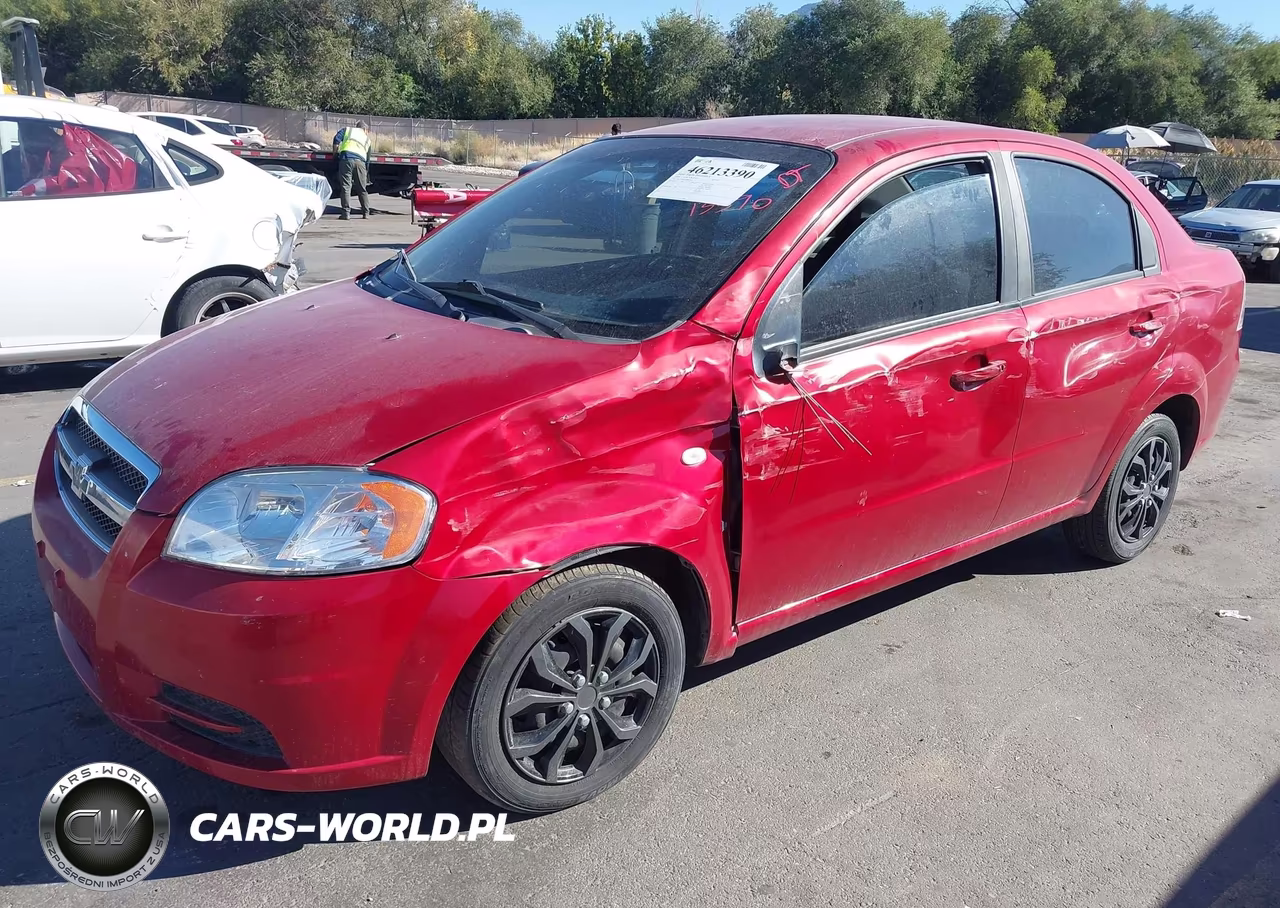 2008 Chevrolet Aveo Ls VIN:KL1TD566X8B074611 - 2