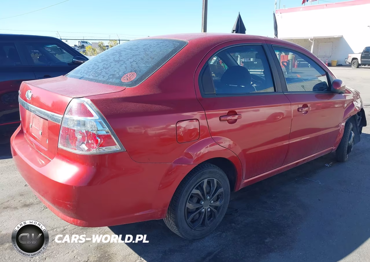2008 Chevrolet Aveo Ls VIN:KL1TD566X8B074611 - 4