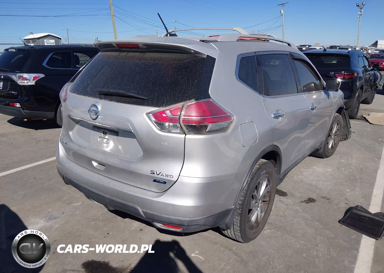 2014 Nissan Rogue S-Sl-Sv VIN:5N1AT2MV3EC852244 - 4