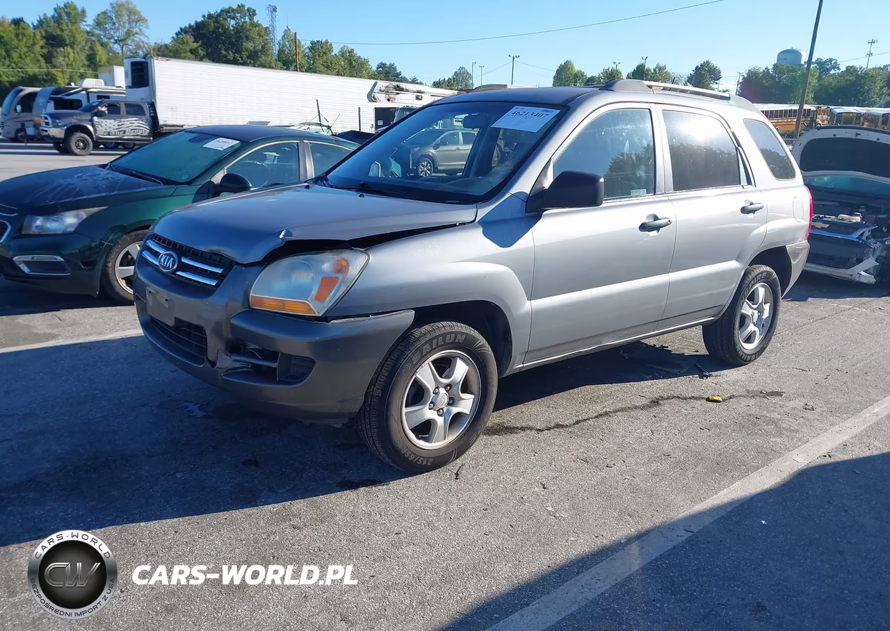 2008 Kia Sportage Lx VIN:KNDJF724687467440 - 2