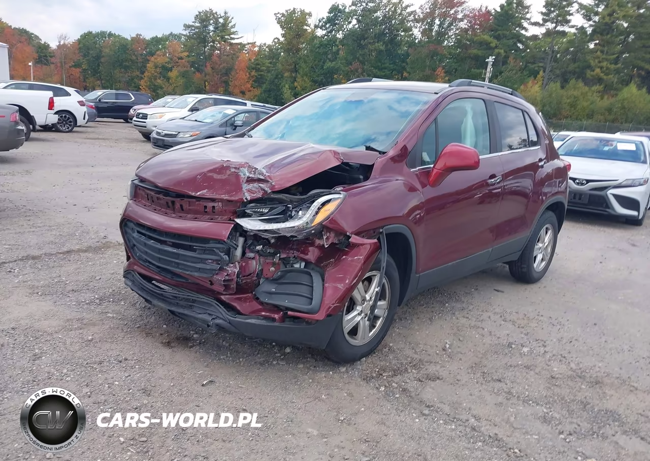 2017 Chevrolet Trax Lt VIN:3GNCJPSB1HL250306 - 2