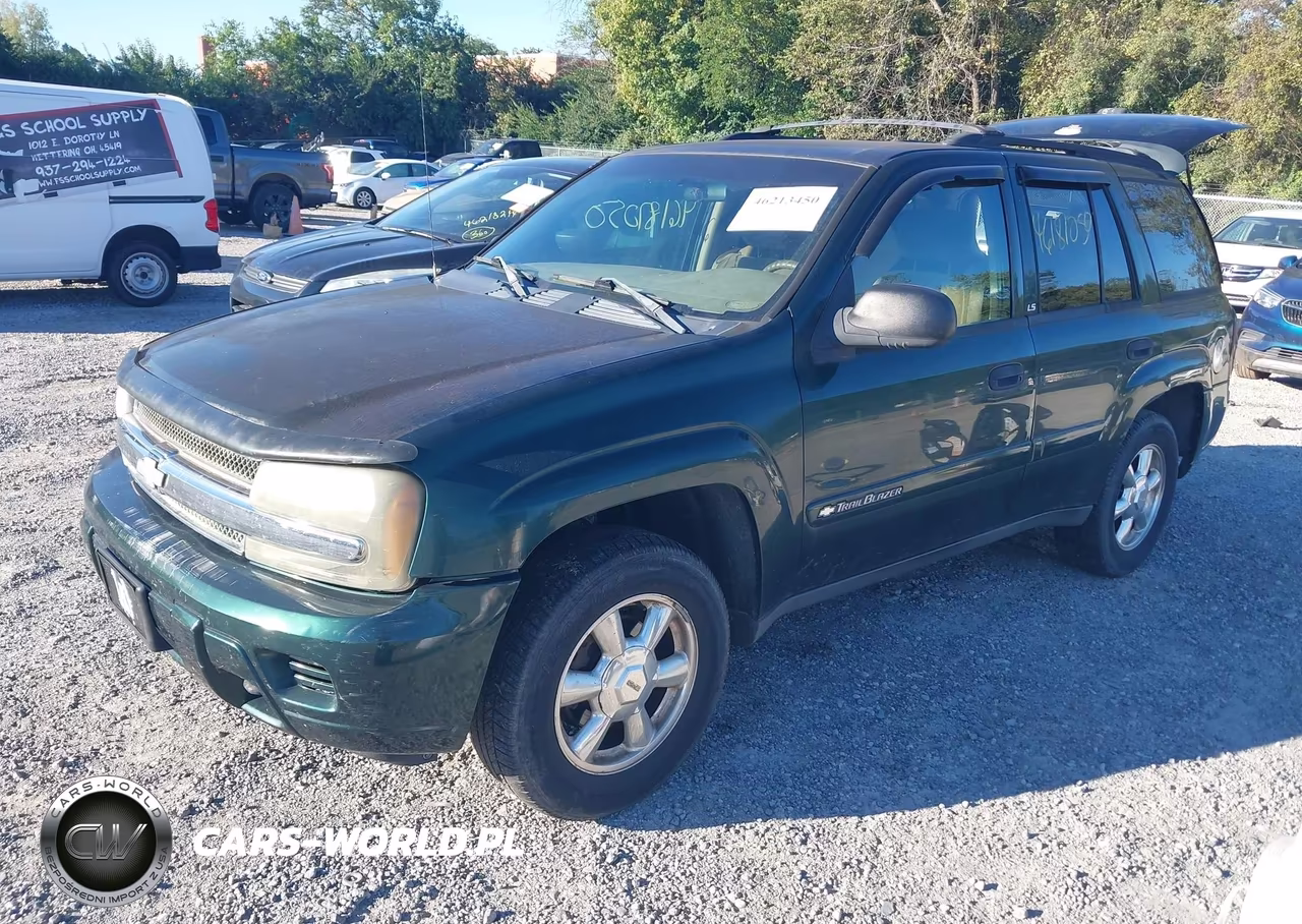 2002 Chevrolet Trailblazer Ls VIN:1GNDT13S922408801 - 2