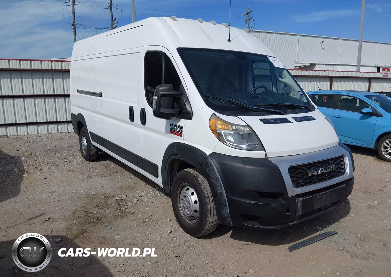 2019 Ram Promaster 2500 High Roof 159 Wb VIN:3C6TRVDG8KE535599 - 1