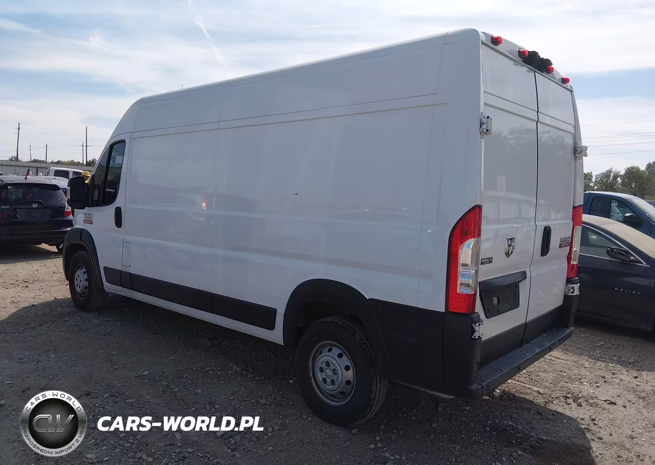 2019 Ram Promaster 2500 High Roof 159 Wb VIN:3C6TRVDG8KE535599 - 3
