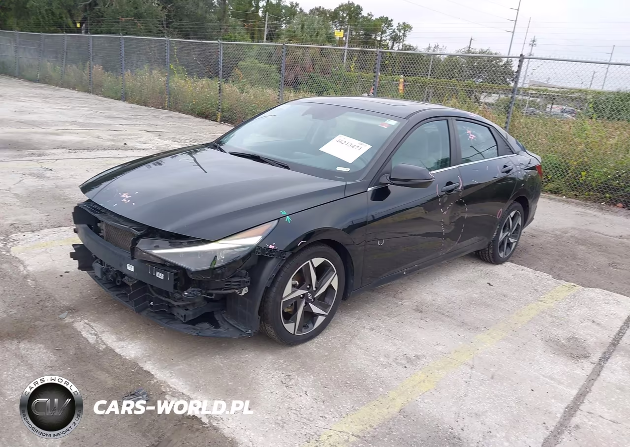 2023 Hyundai Elantra Hybrid Limited VIN:KMHLN4AJ1PU037795 - 2